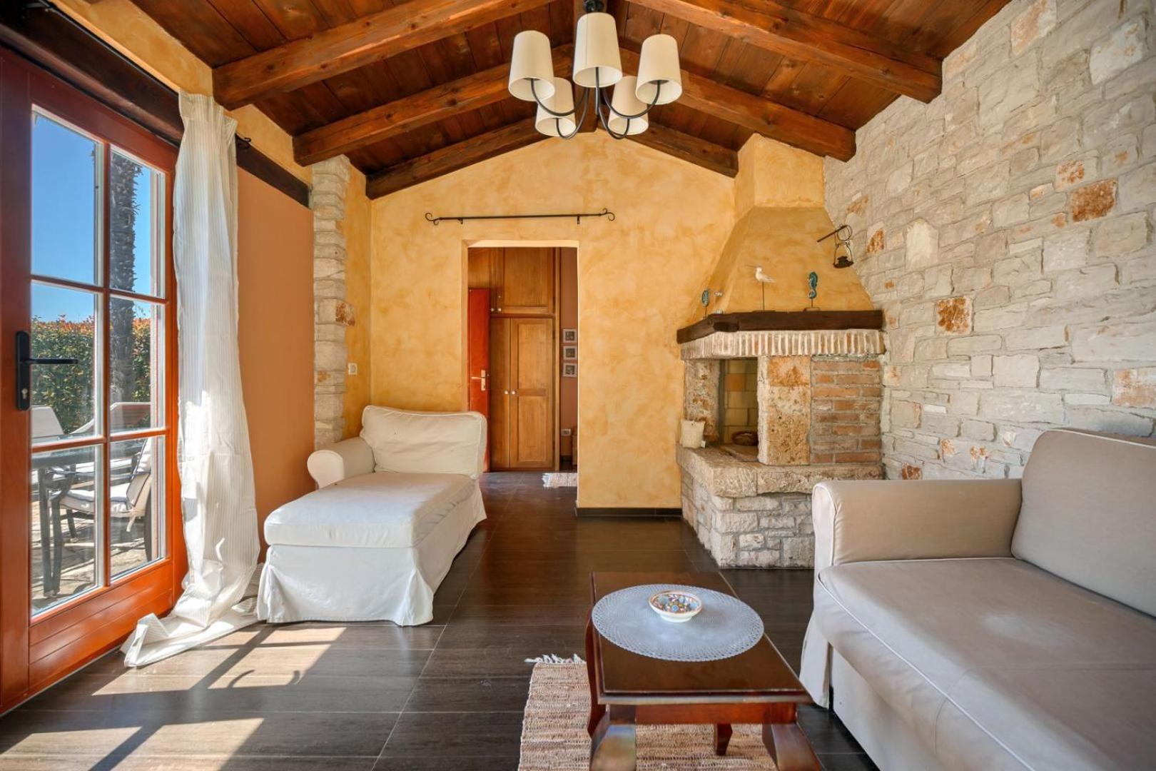Rustic Villa Cehici With Pool In Sveti Lovrec Jehnici المظهر الخارجي الصورة