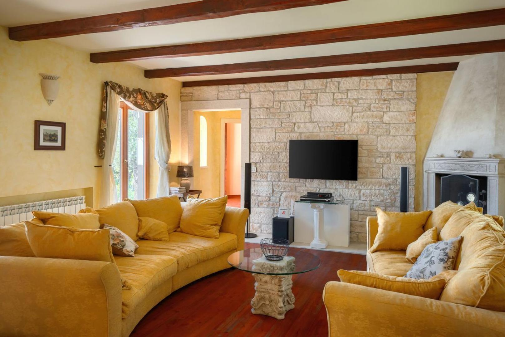 Rustic Villa Cehici With Pool In Sveti Lovrec Jehnici المظهر الخارجي الصورة