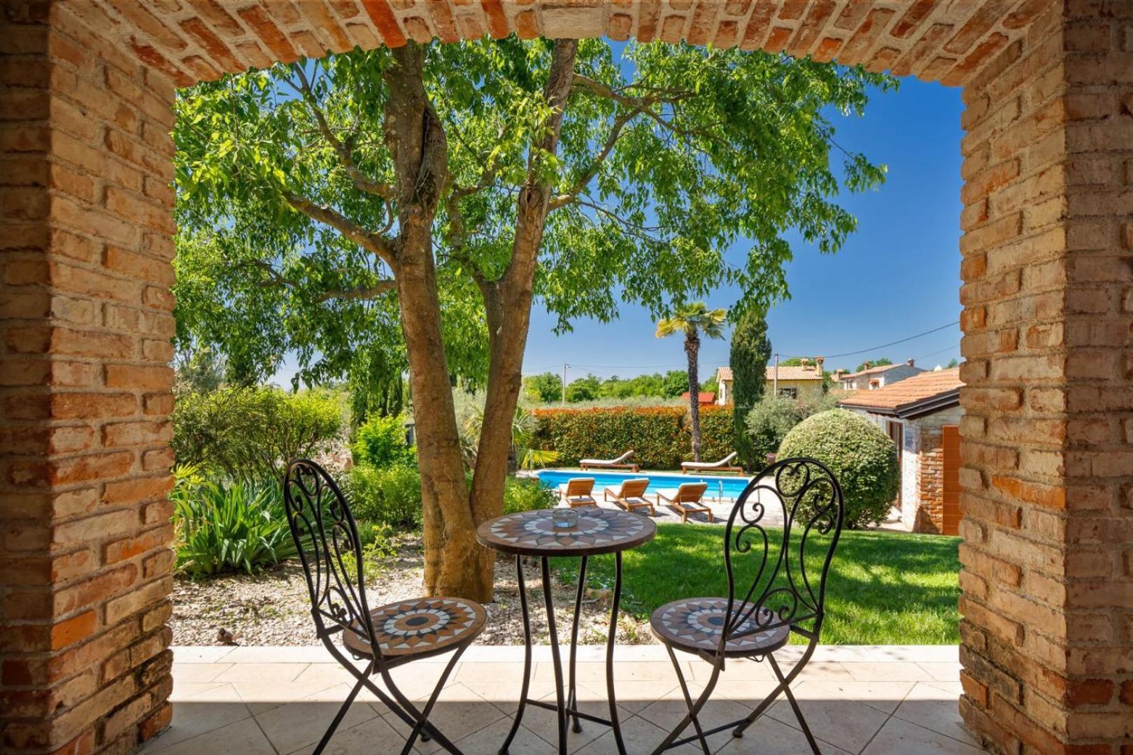 Rustic Villa Cehici With Pool In Sveti Lovrec Jehnici المظهر الخارجي الصورة